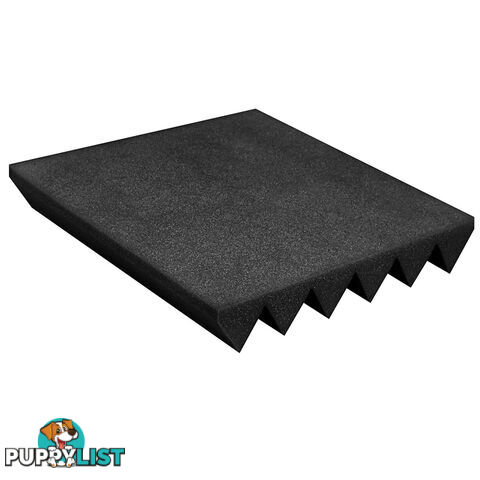 40 x Soundproof Foam Acoustic Foam Panel Sound Absorption Proofing Wedge 30x30cm