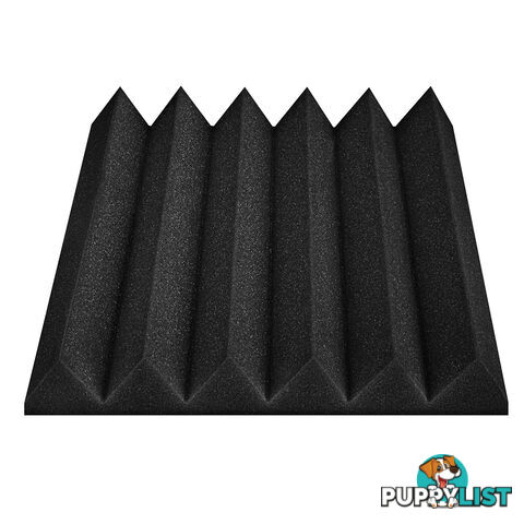 40 x Soundproof Foam Acoustic Foam Panel Sound Absorption Proofing Wedge 30x30cm