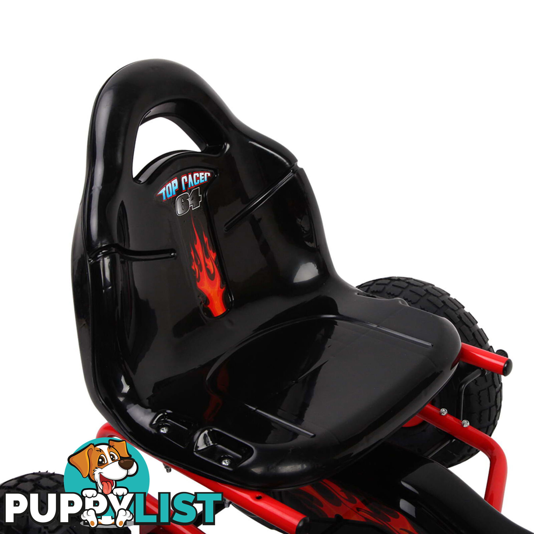 Kids Pedal Go Kart - Red