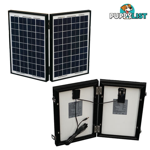 Portable Jump Start Power Station Battary Charger 20w Work Light Solar Panel