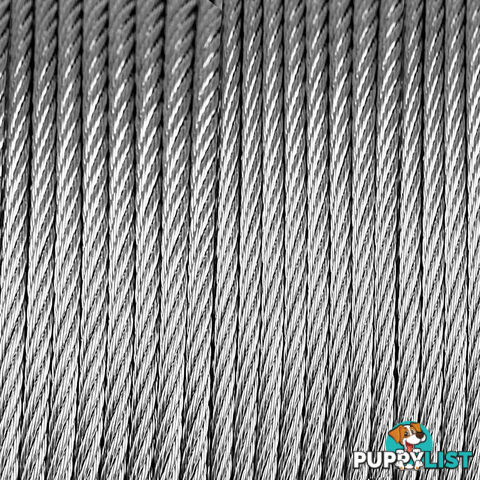 316 Marine Stainless Steel Wire Rope 7x7 Balustrade Decking Fence Cable 200M