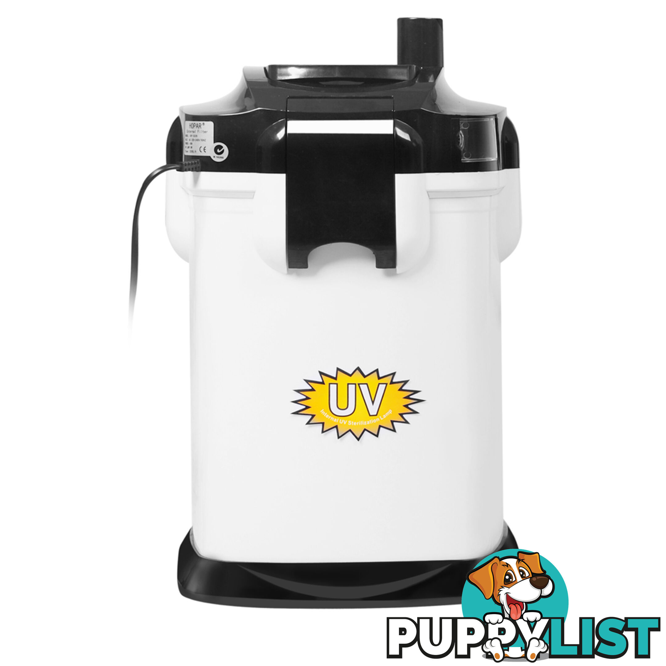 Aquarium Fish Tank External Canister Filter 2200LPH White