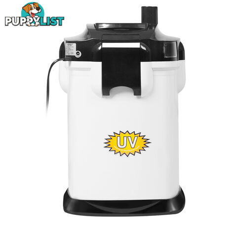 Aquarium Fish Tank External Canister Filter 2200LPH White