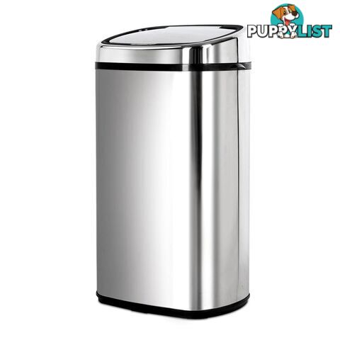 58L Motion Sensor Stainless Steel Rubbish Bin Automatic Kitchen Waste Trash Can