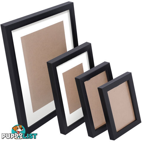 26 Piece Picture Frames Set Multi Wall Photo Home Decor Art Black Gift Present