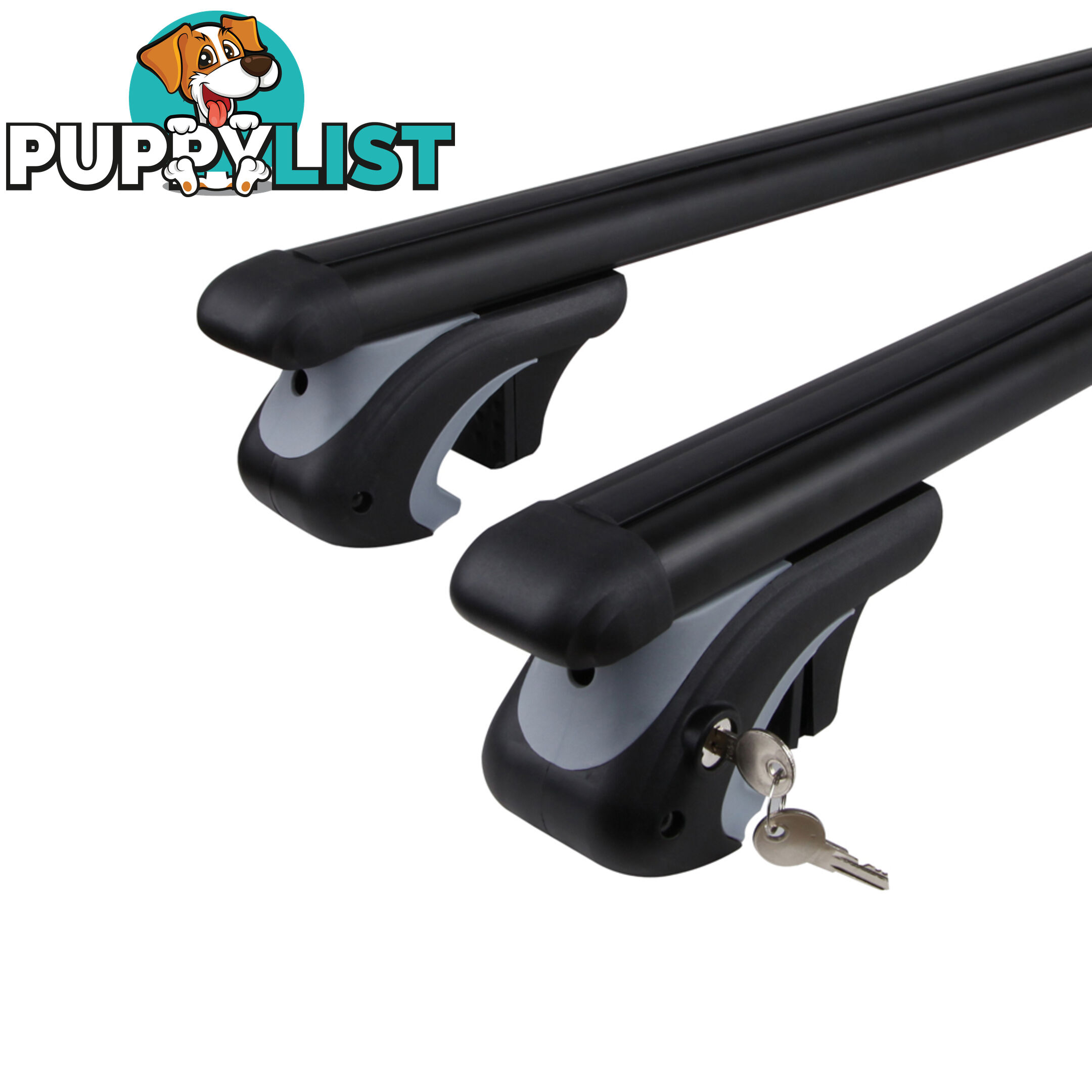 Universal Roof Racks Cross Bars 135cm  Lockable