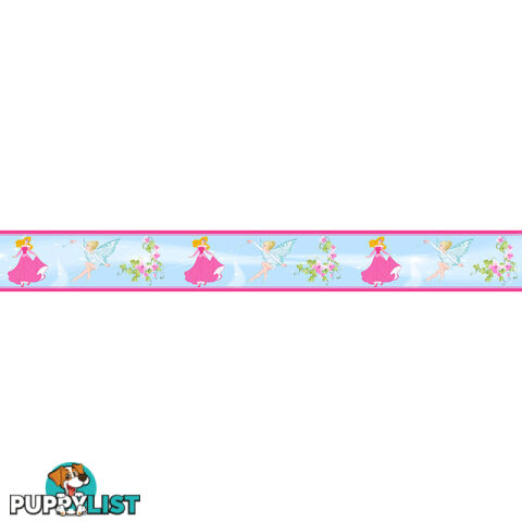 Girls Princess Wall Border Stickers - Totally Movable