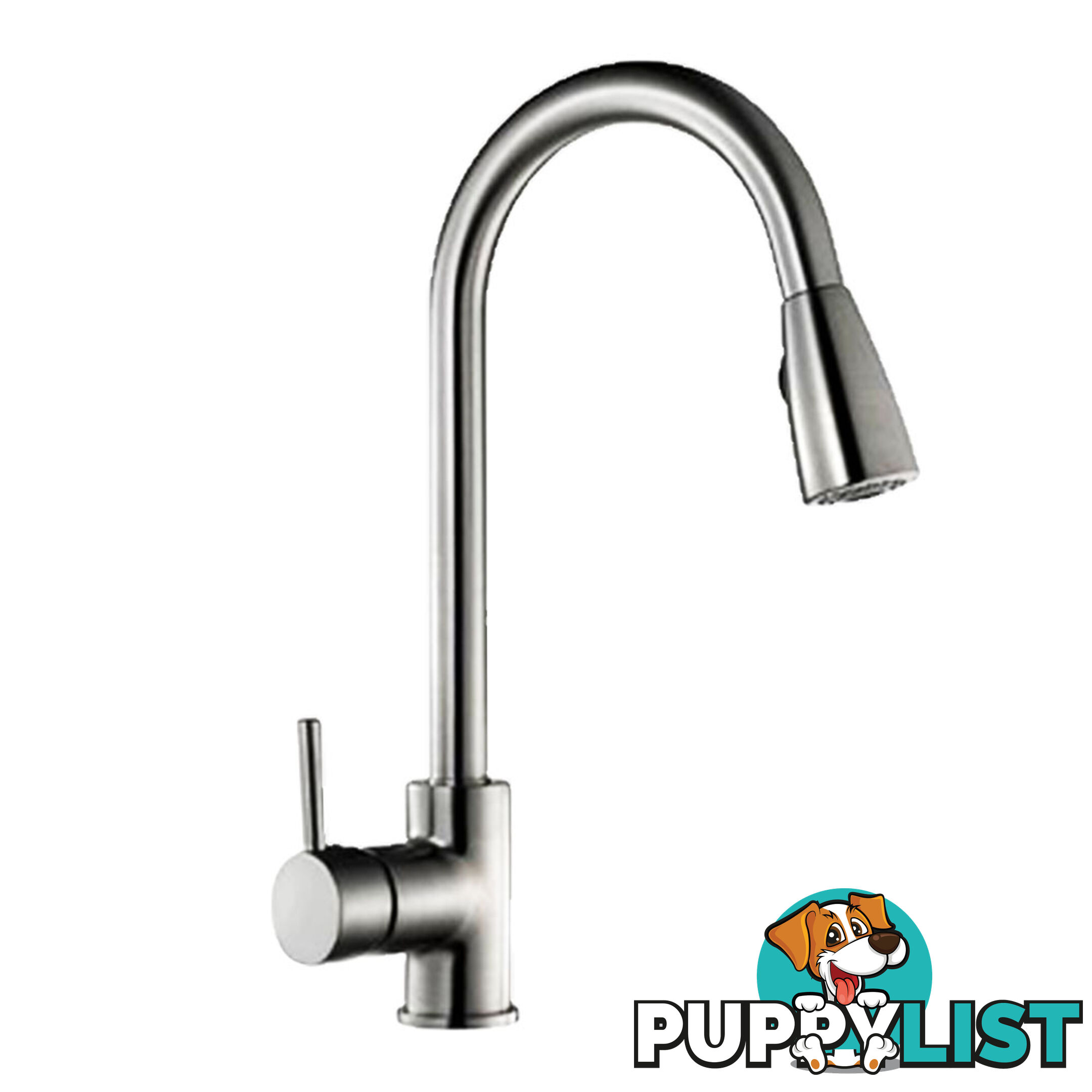 Kitchen Sink Basin Mixer Faucet 360Á Swivel Pull Out Spout Hose Tap