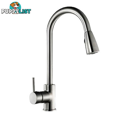 Kitchen Sink Basin Mixer Faucet 360Á Swivel Pull Out Spout Hose Tap