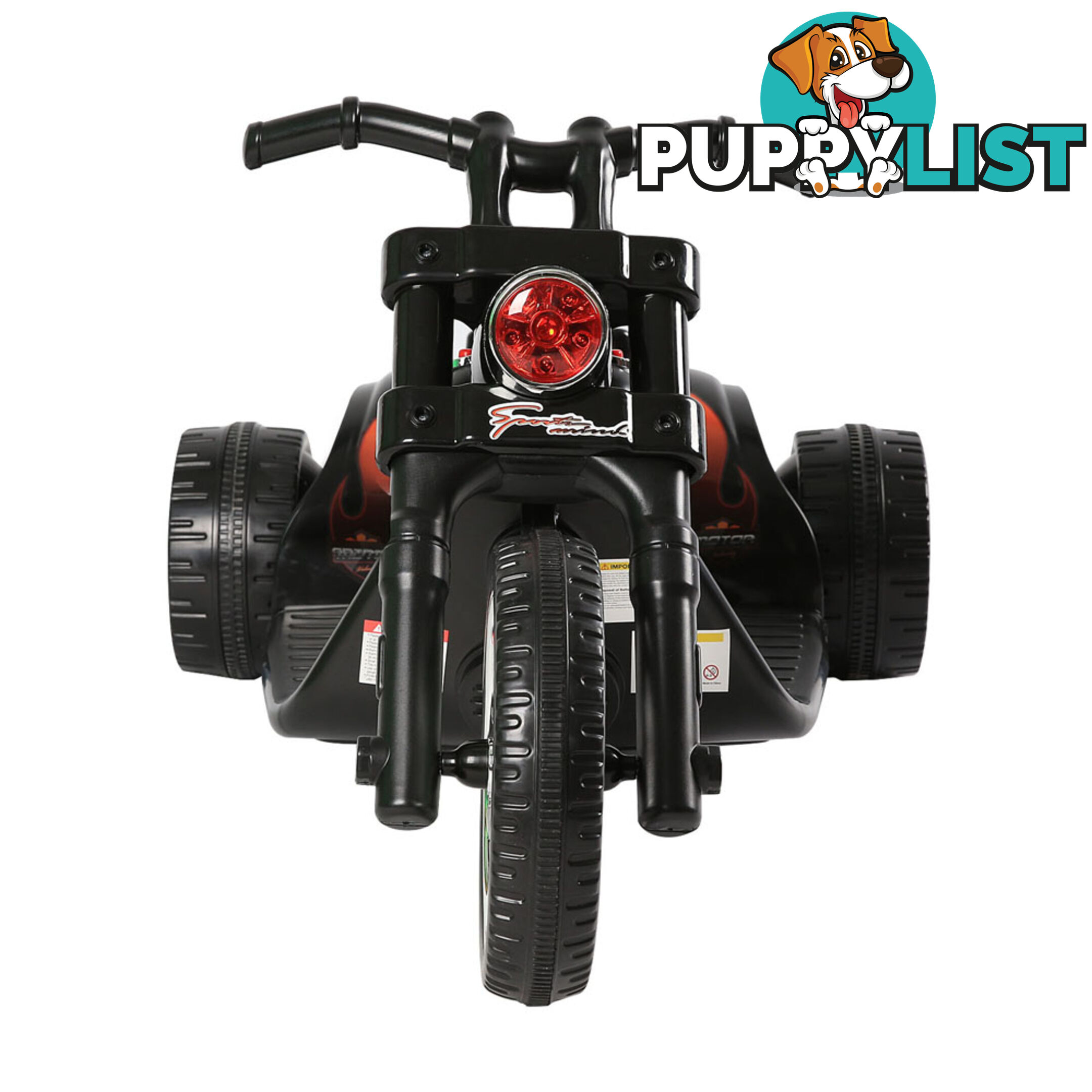 Kids Ride On Motorbike Harley Style Electric Motorcycle Toy Bike Car Black