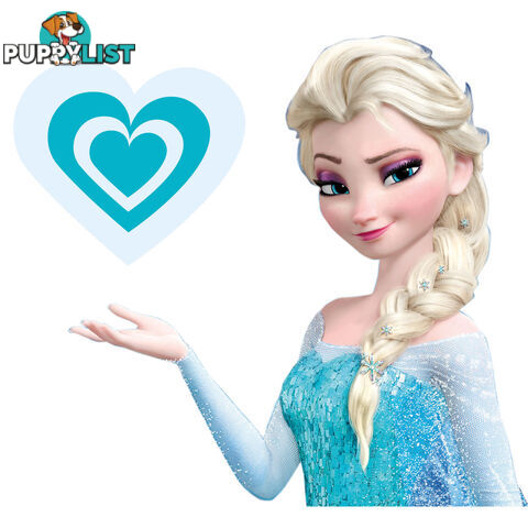 10 X Frozen Elsa Wall Stickers - Totally Movable and Reusable