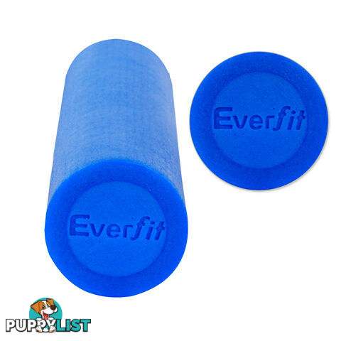 45cm EPE Foam Roller Yoga Gym Pilates Physio Stick Exercise Back Massage Blue