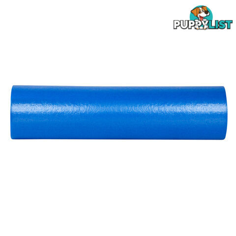 45cm EPE Foam Roller Yoga Gym Pilates Physio Stick Exercise Back Massage Blue