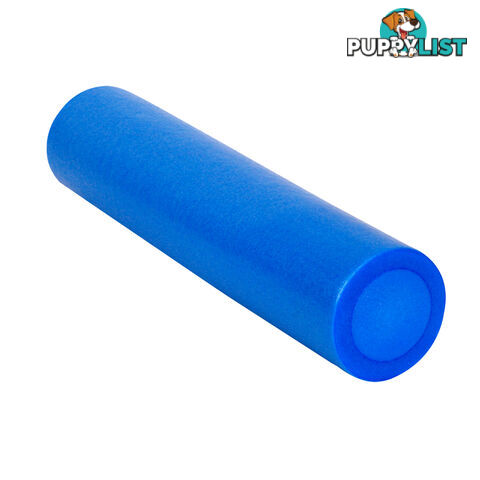 45cm EPE Foam Roller Yoga Gym Pilates Physio Stick Exercise Back Massage Blue