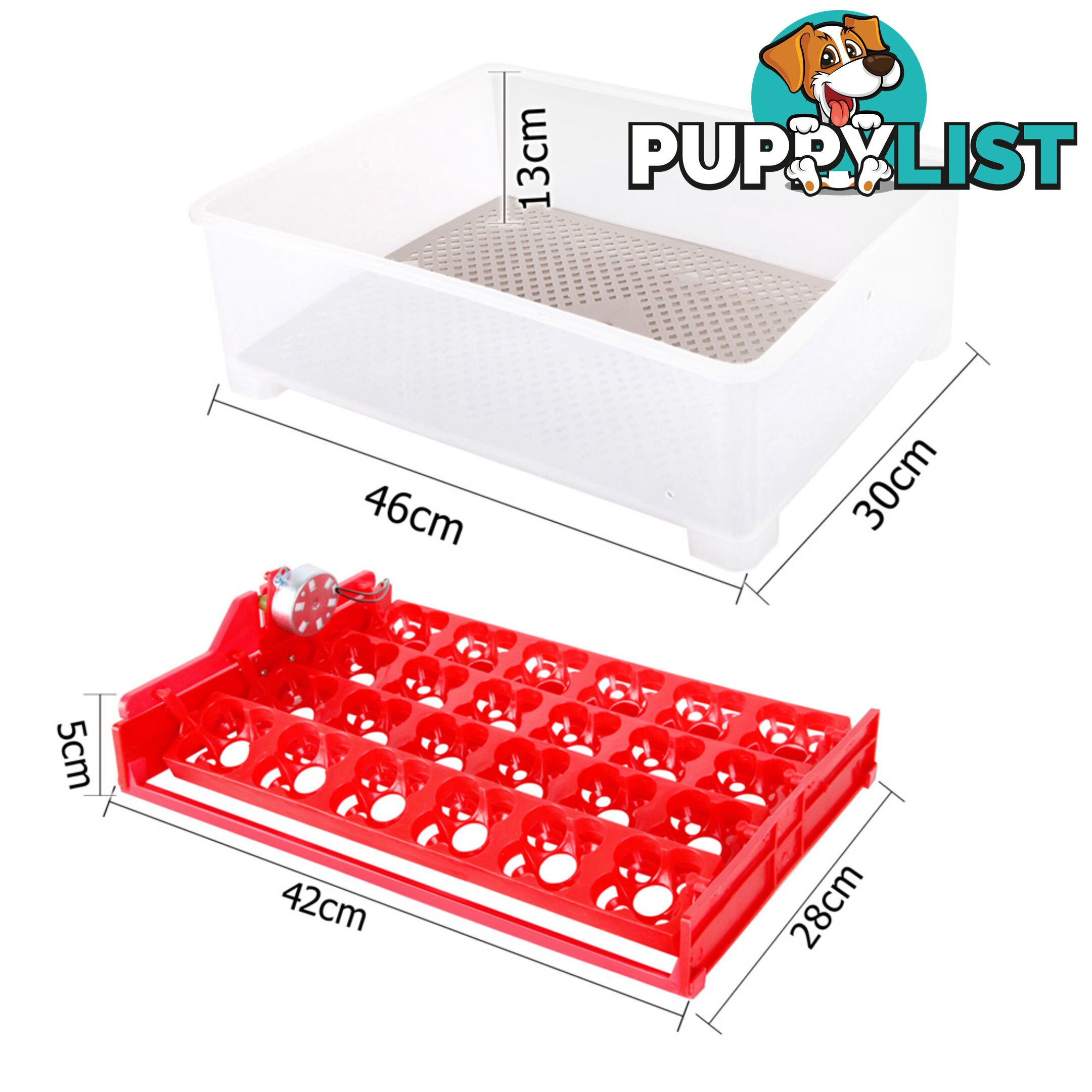 Automatic Digital LED 24 Egg Incubator Turning Chicken Duck Quail Poultry