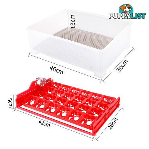 Automatic Digital LED 24 Egg Incubator Turning Chicken Duck Quail Poultry