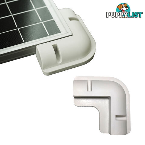 Solar Panel Corner Cable Mounting Bracket Entry Motorhome Caravan RV Boat