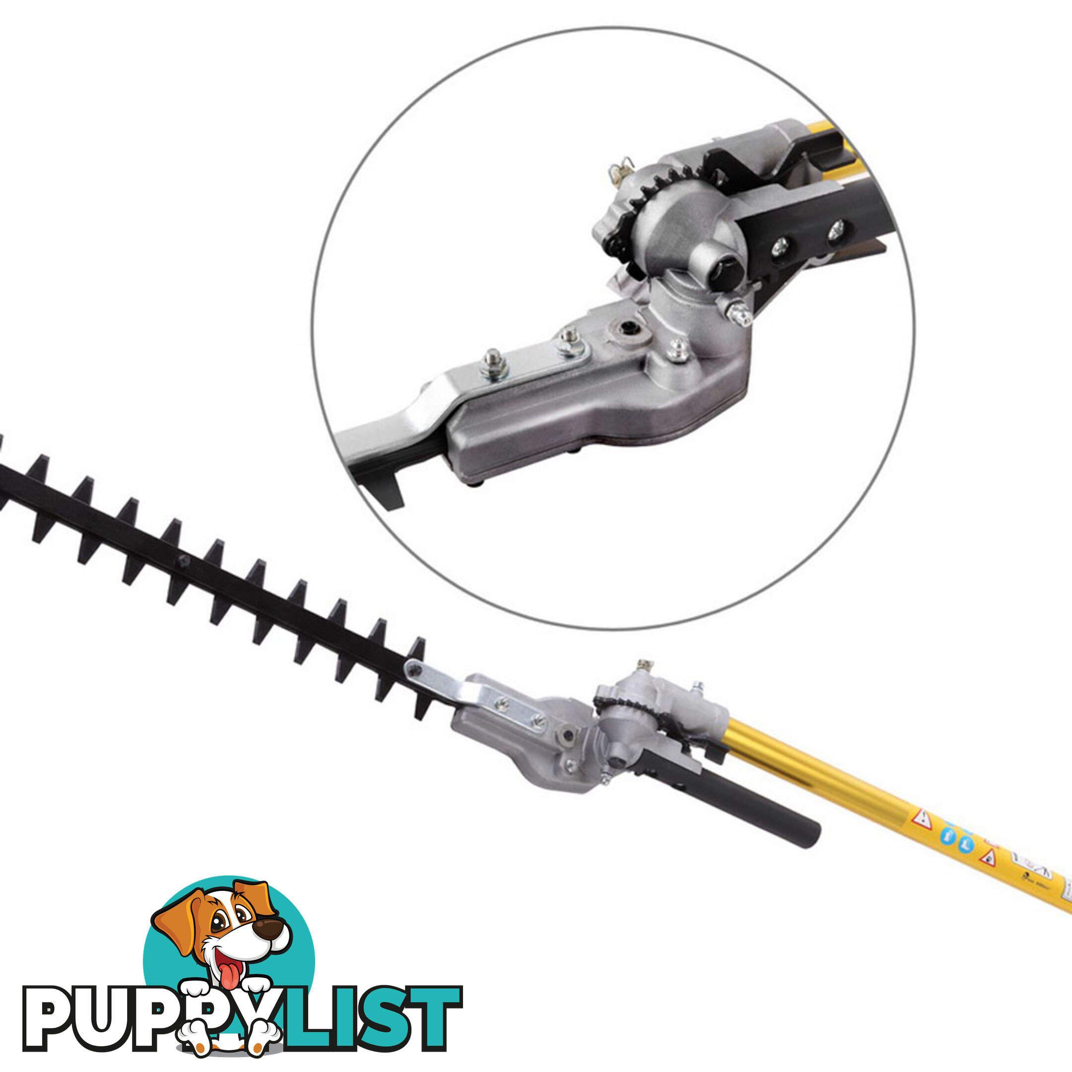 65cc 2 In 1 Petrol Pole Chainsaw Hedge Trimmer Pruner