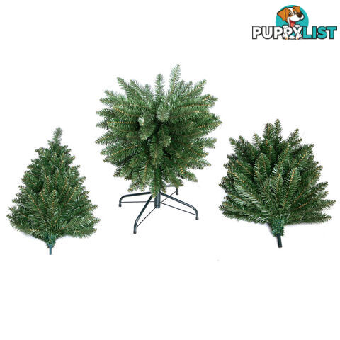 6FT Premium Slim Christmas Tree 180CM Xmas Decorate Steel Base Green