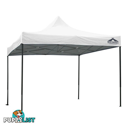 3m x 3m Pop-up Garden Outdoor Gazebo White