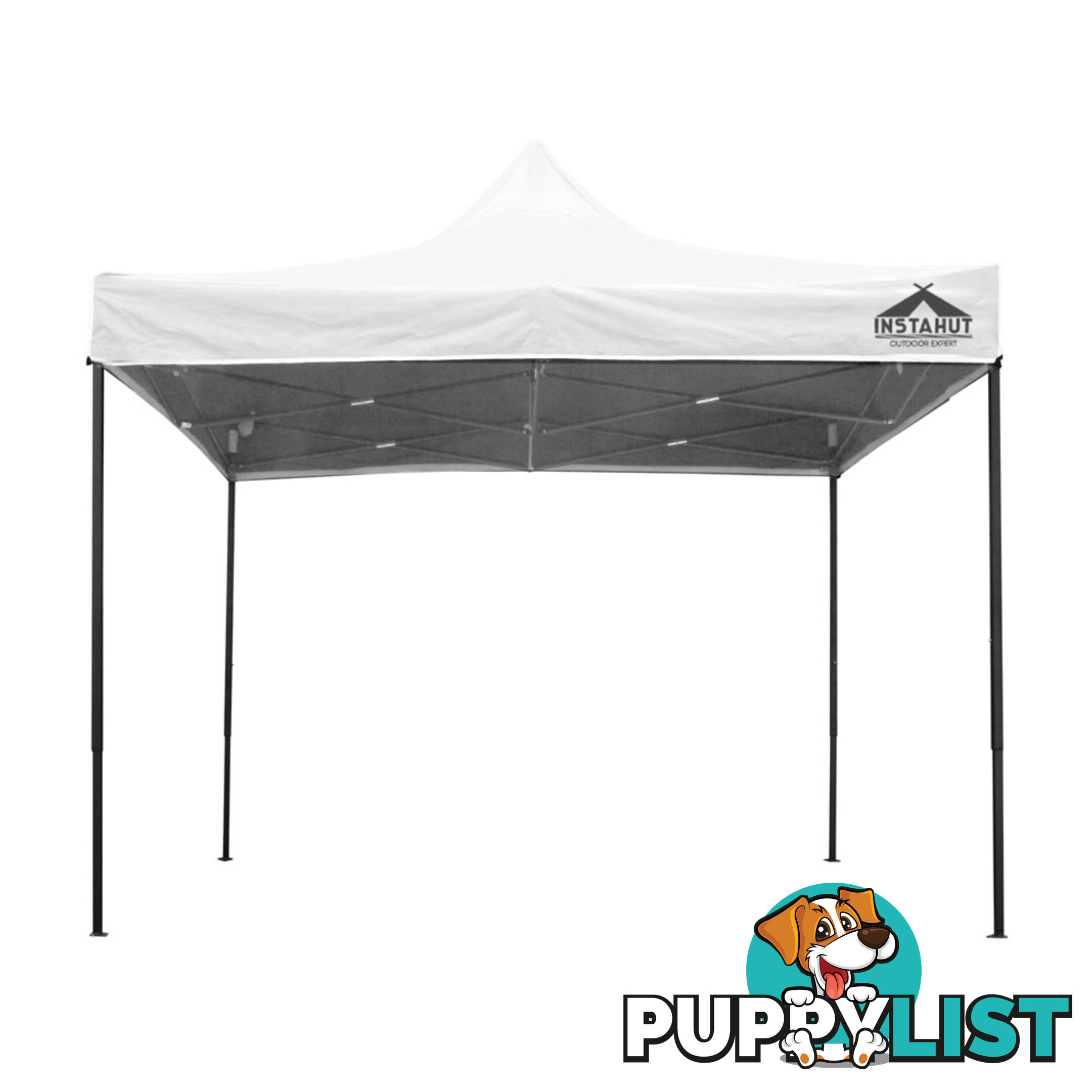 3m x 3m Pop-up Garden Outdoor Gazebo White