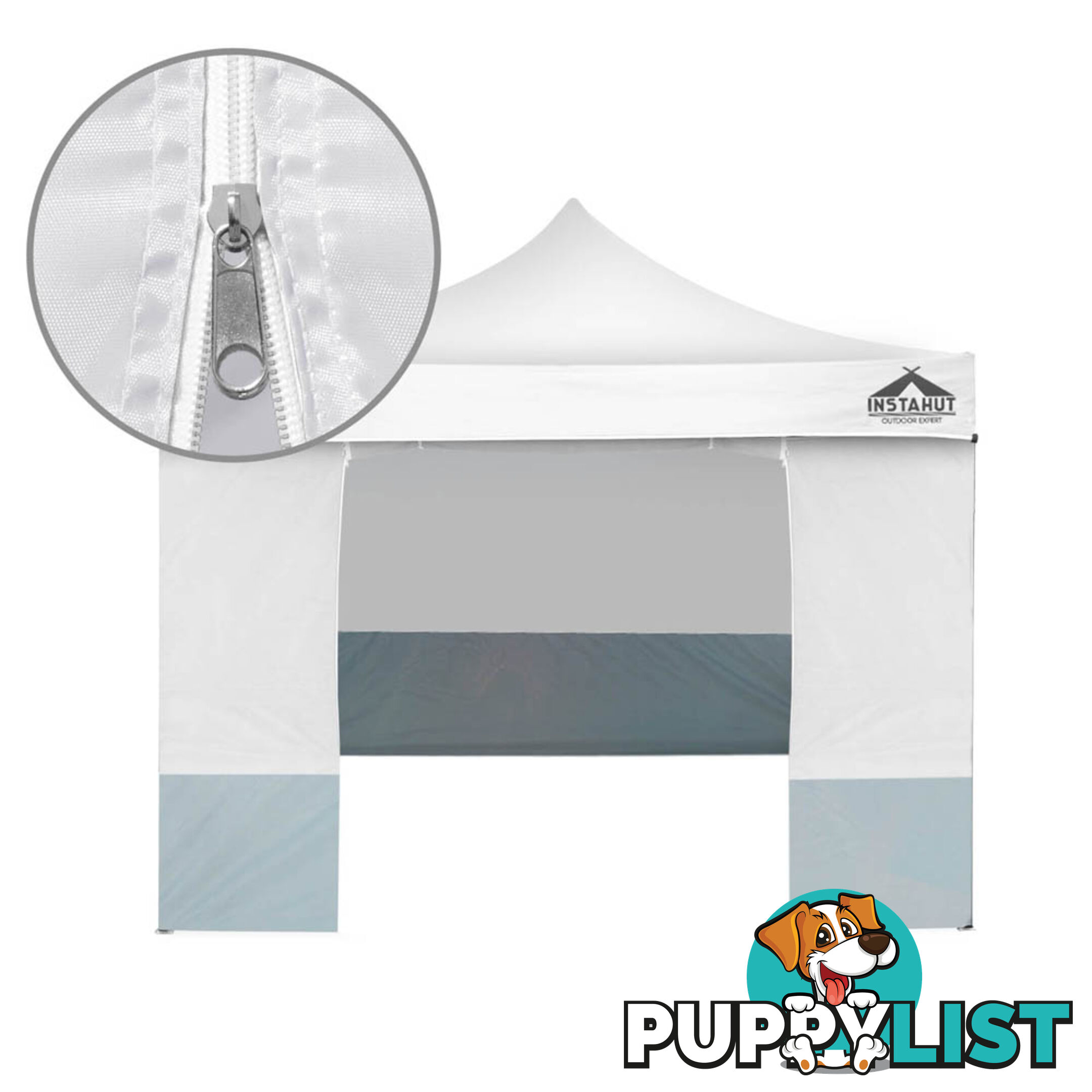 3X3 Pop Up Gazebo - White