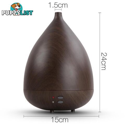 4-in-1 Aroma Diffuser Dark Wood 300ml