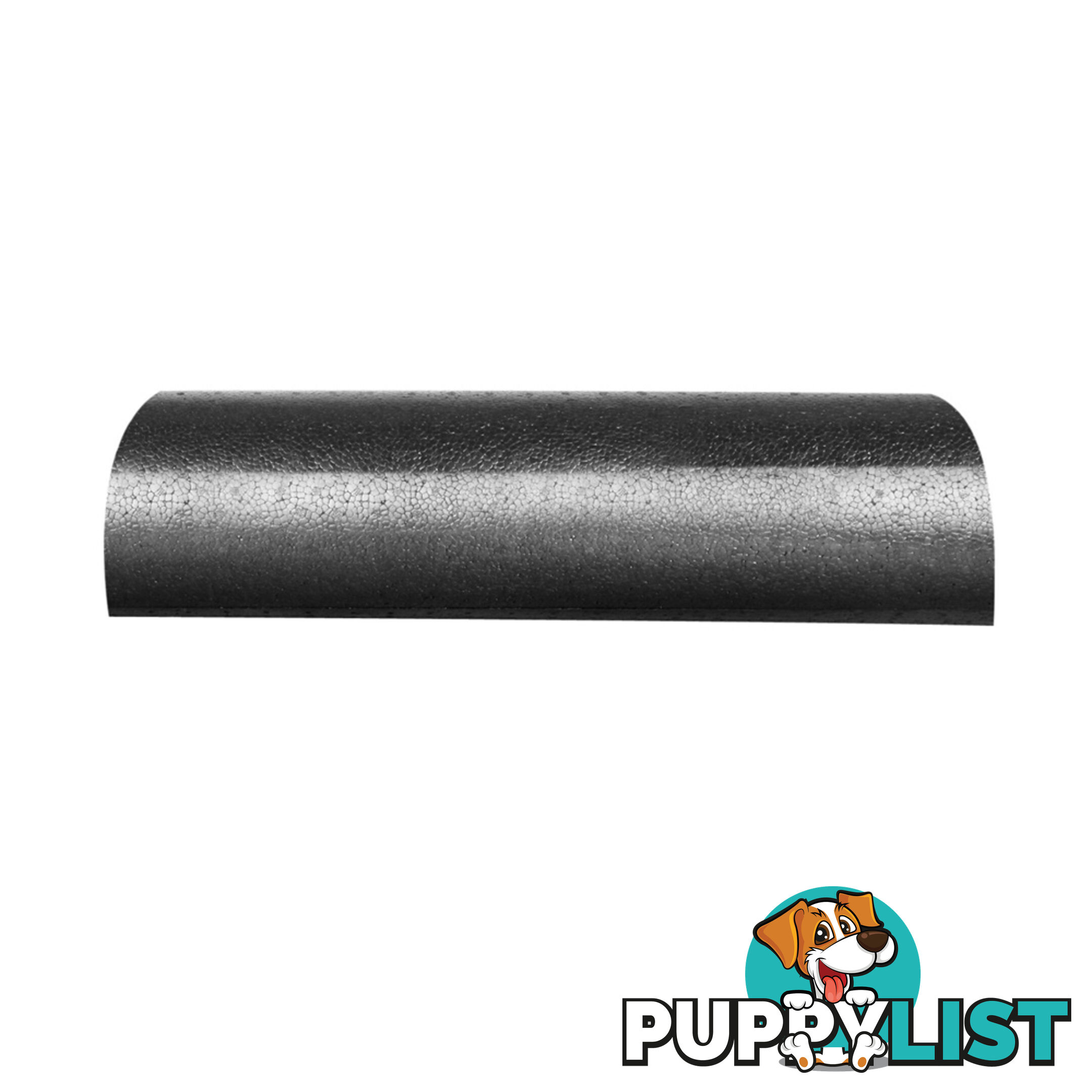 Yoga Gym Pilates EPP Stick Foam Roller Black 30 x 15cm