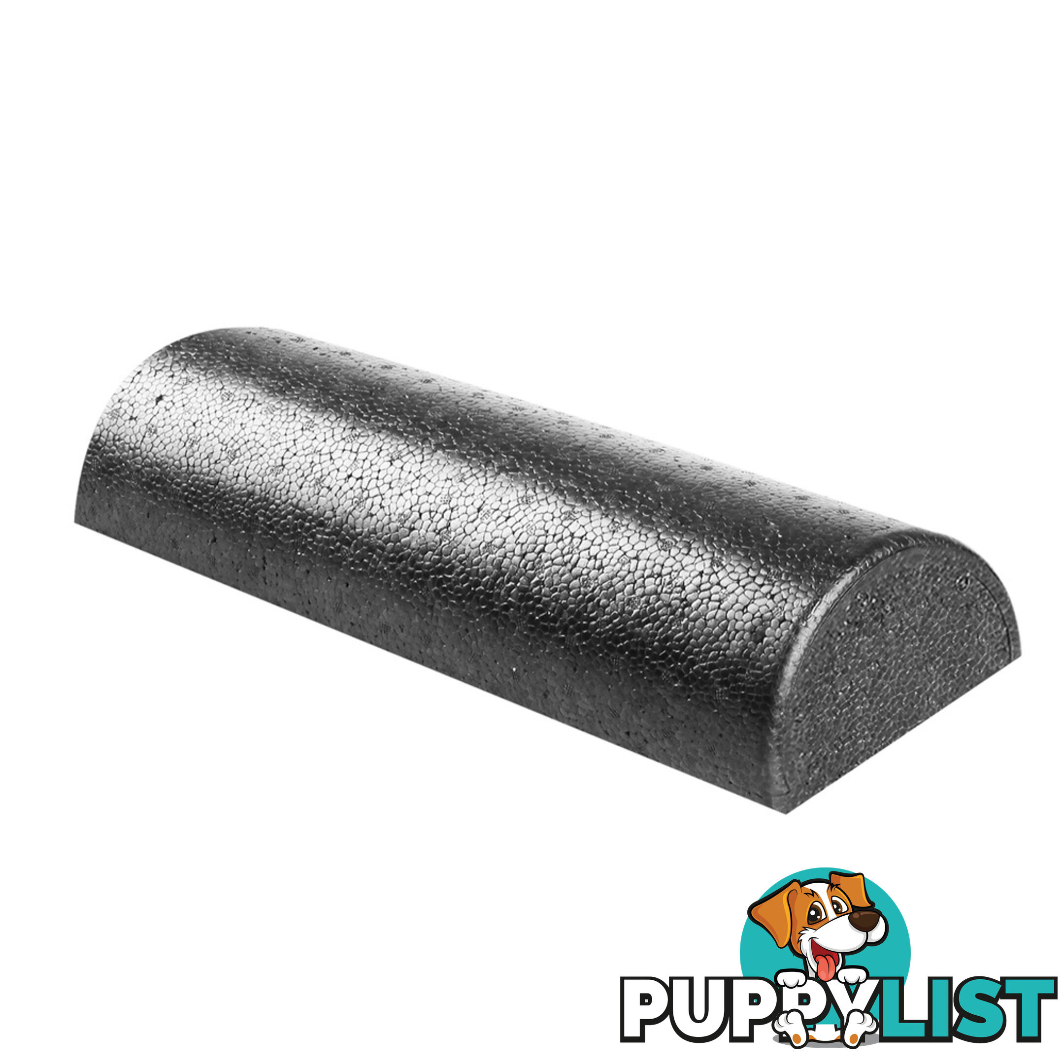 Yoga Gym Pilates EPP Stick Foam Roller Black 30 x 15cm