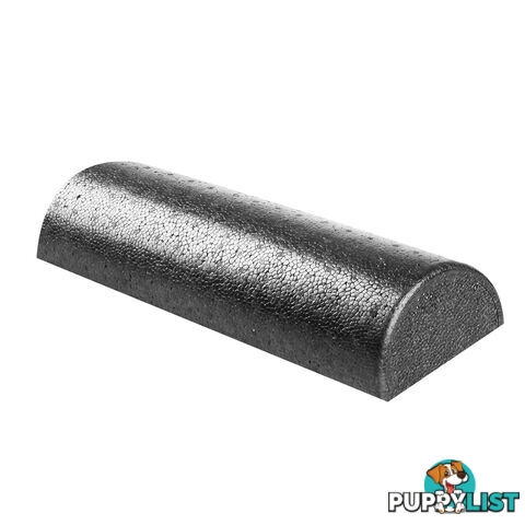 Yoga Gym Pilates EPP Stick Foam Roller Black 30 x 15cm