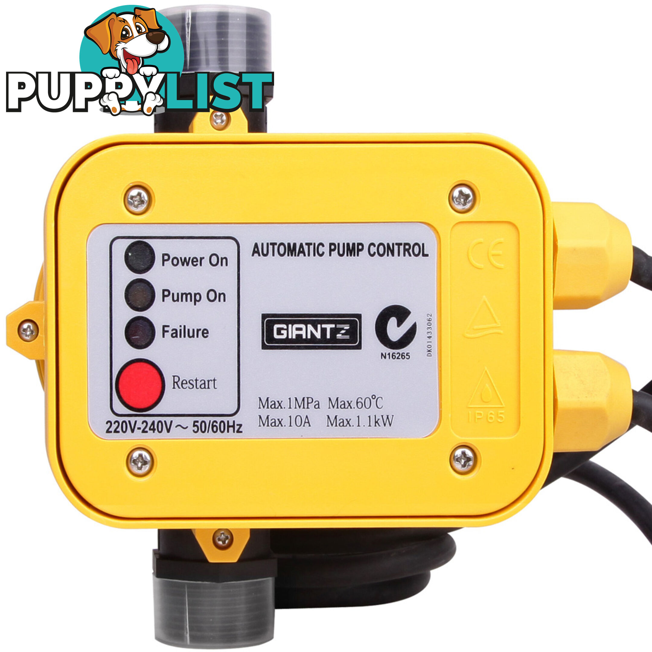 Automatic Pressure Controller Yellow