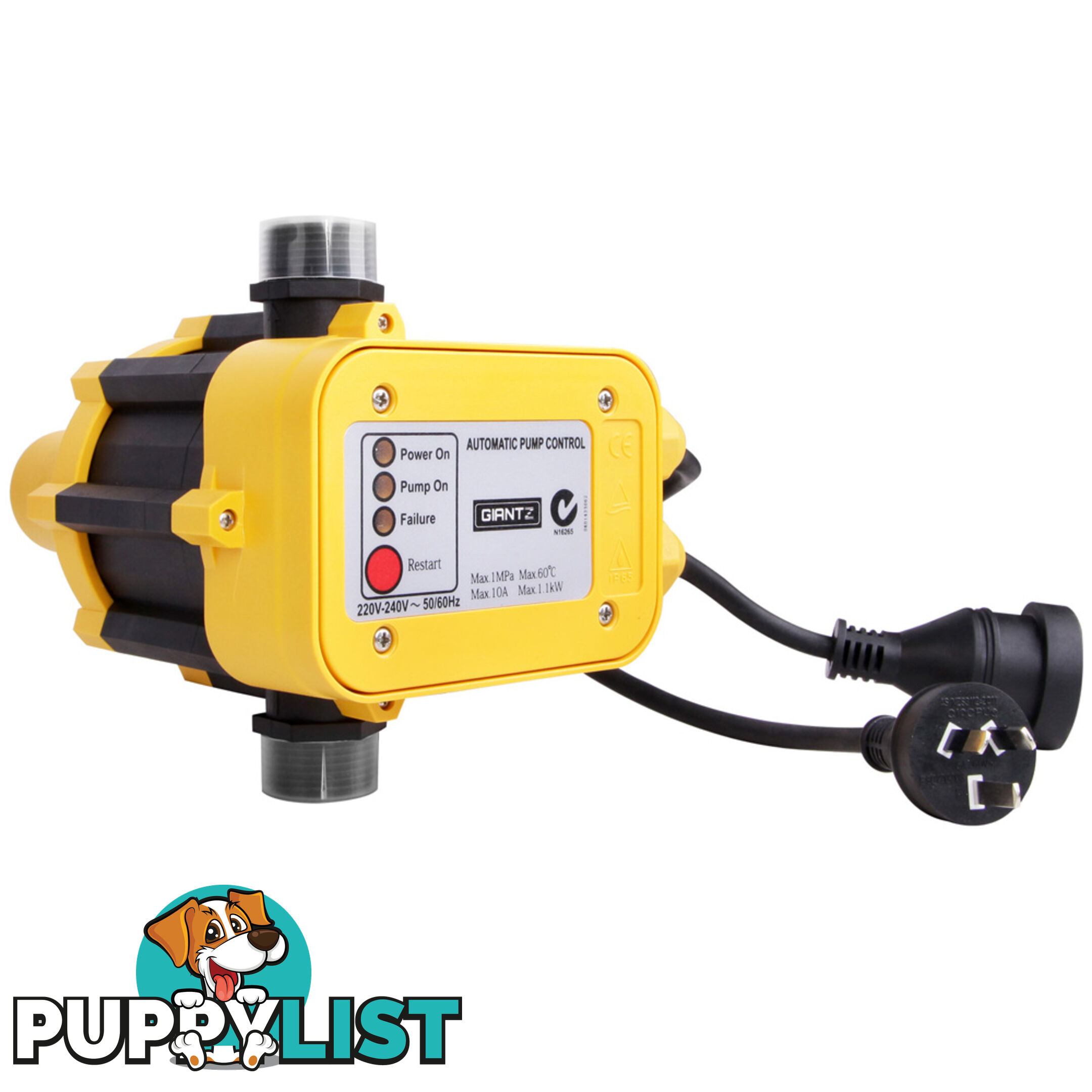 Automatic Pressure Controller Yellow