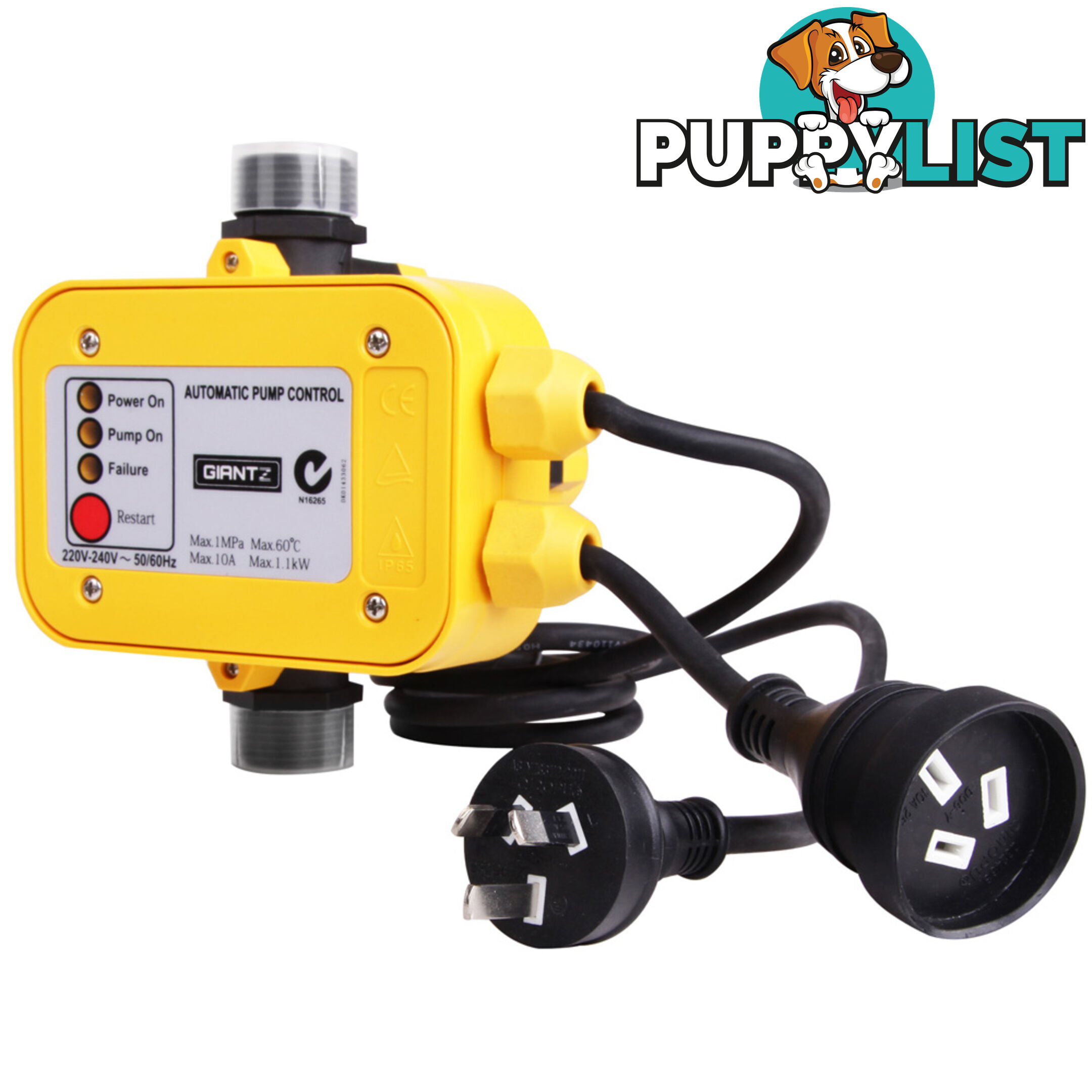 Automatic Pressure Controller Yellow