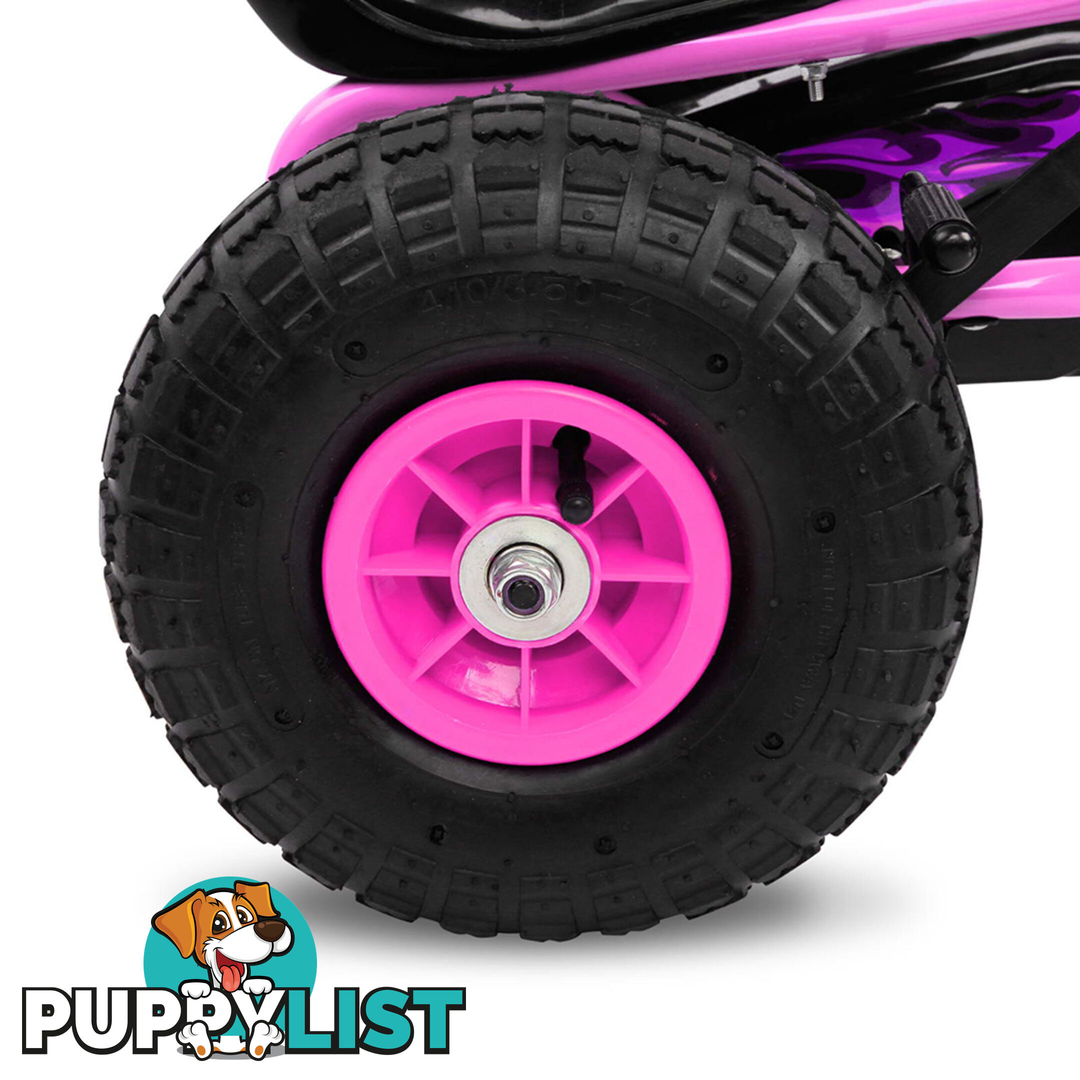 Kids Pedal Go Kart - Pink