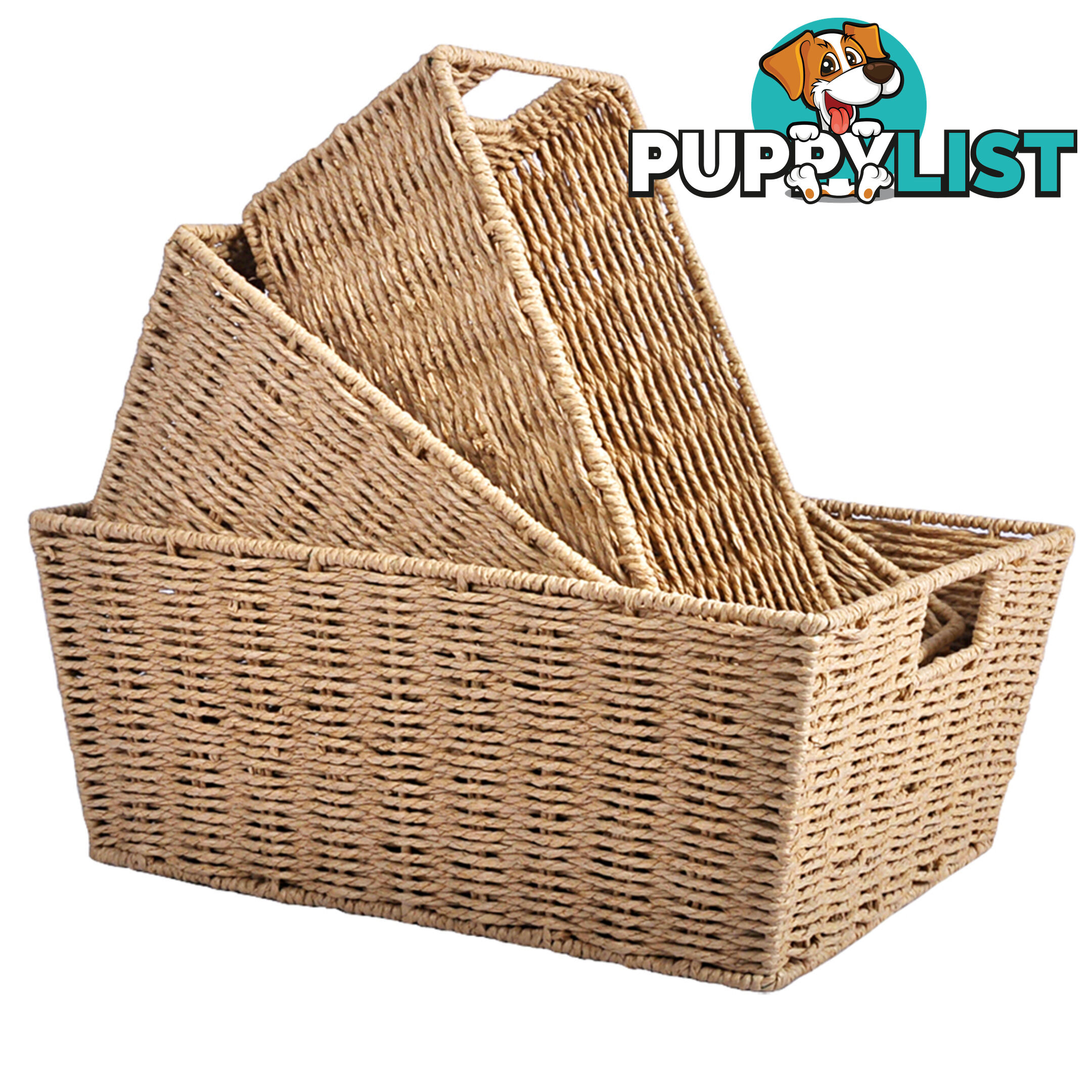 3 Peice Storage Basket Set