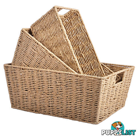 3 Peice Storage Basket Set