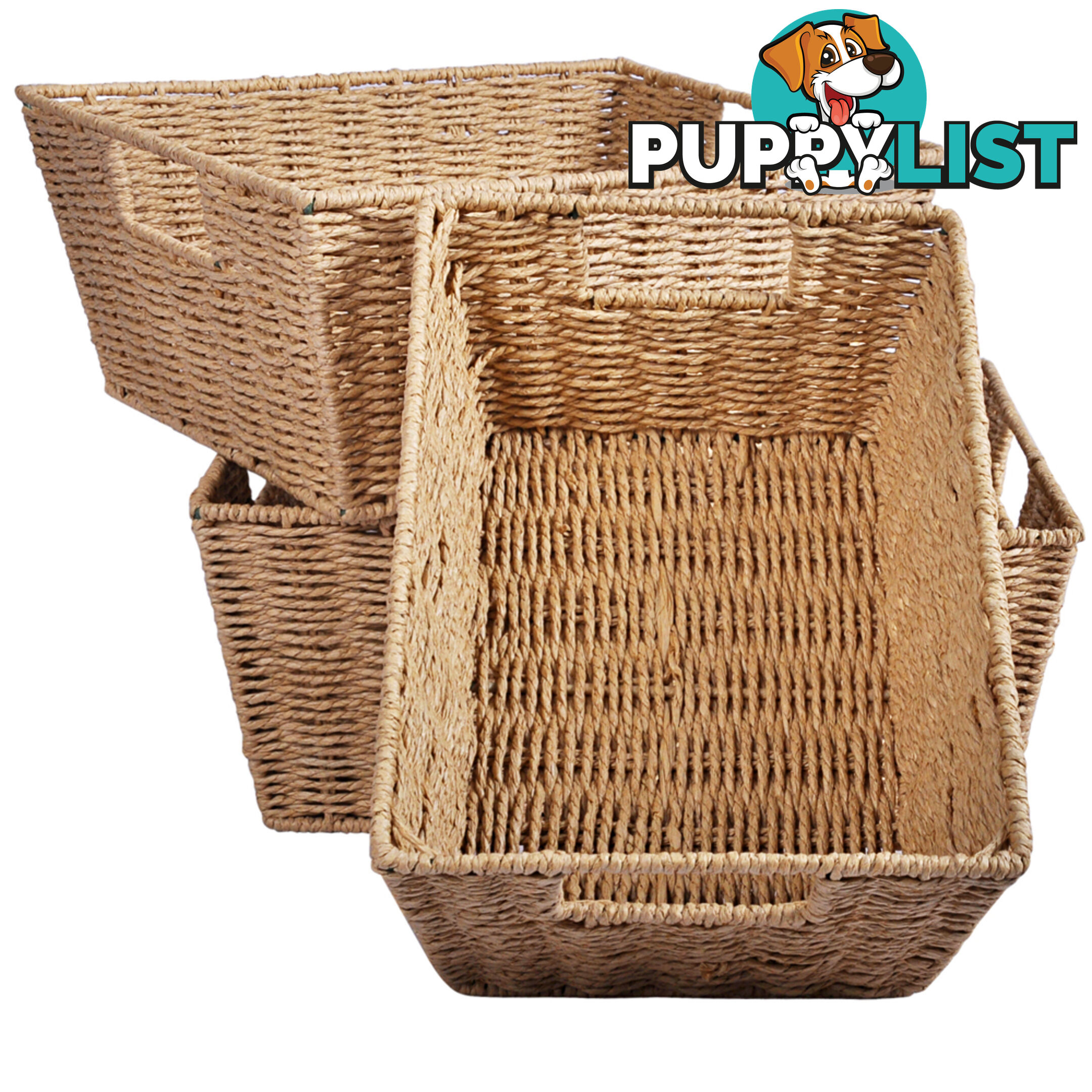 3 Peice Storage Basket Set