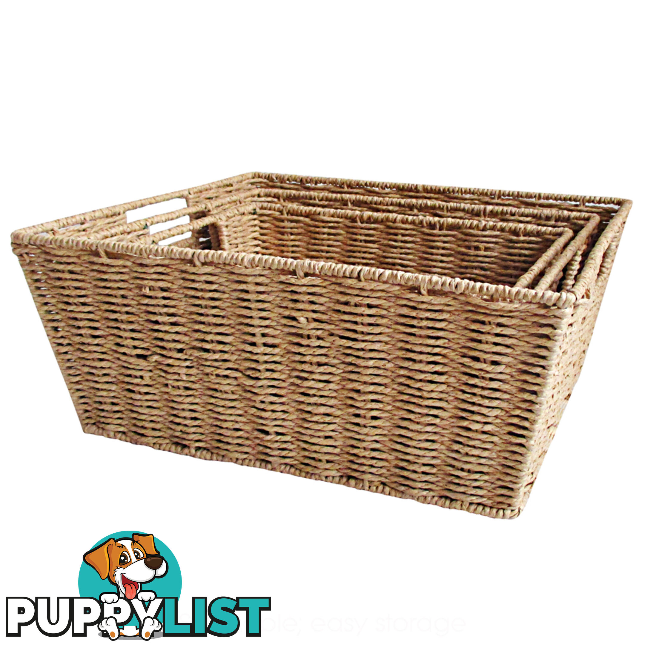 3 Peice Storage Basket Set