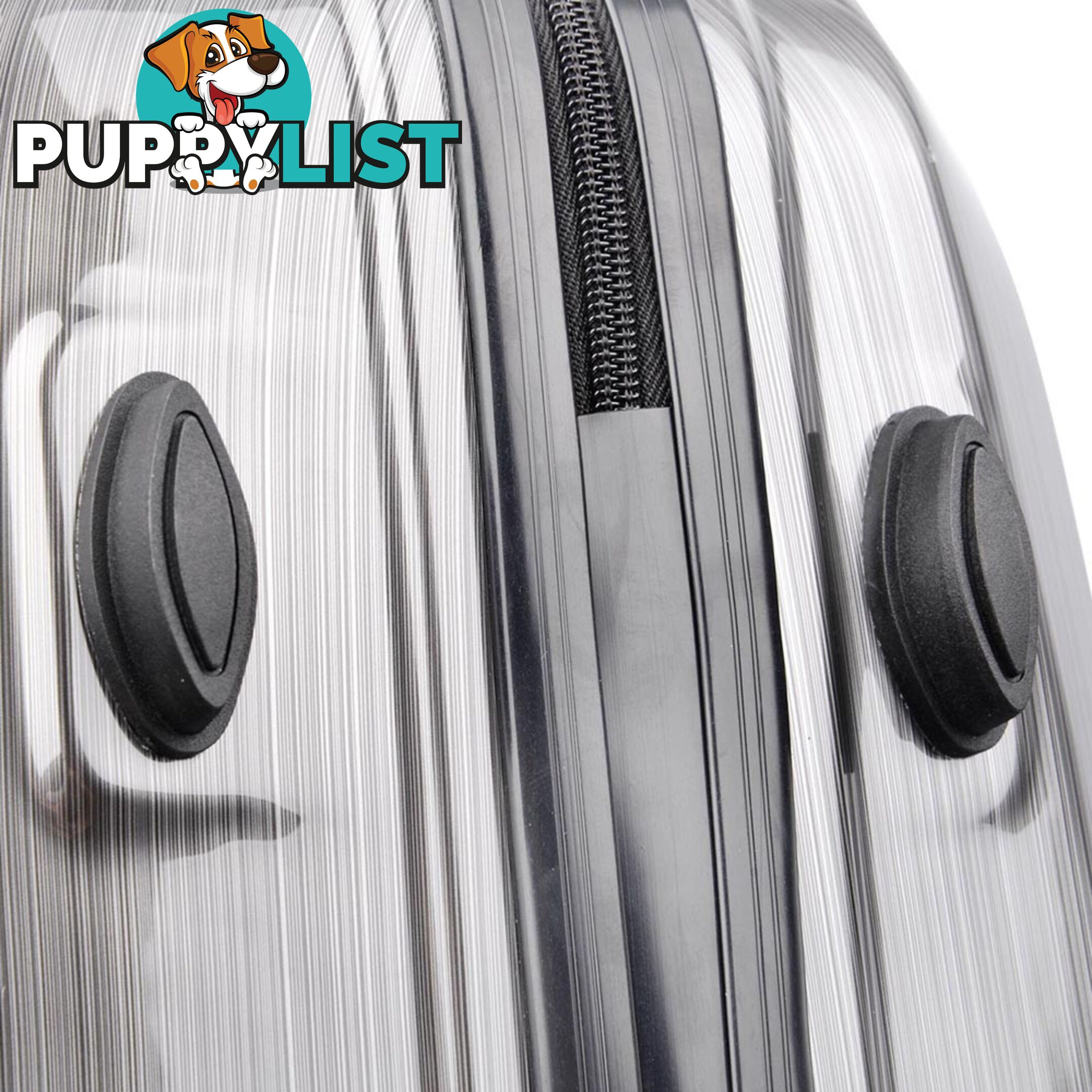 2PCS Travel Luggage Set Hard Shell Super Lightweight Suitcase Carry On Silver