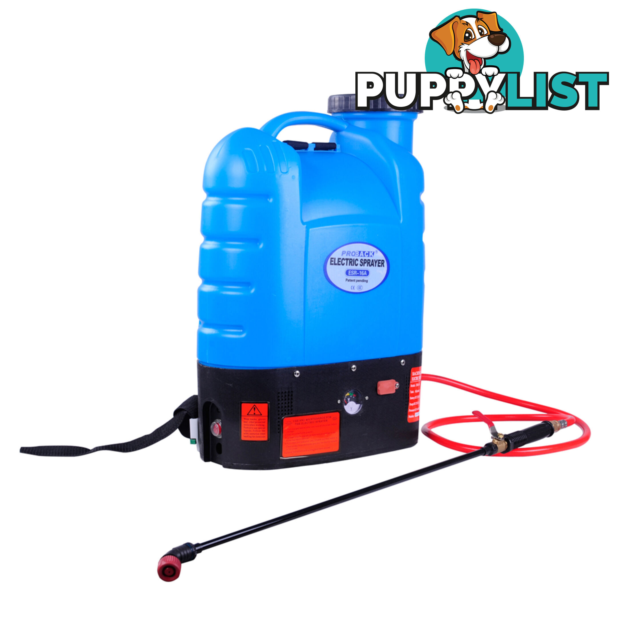 3.1L/Min Rechargeable Weed Sprayer 16L