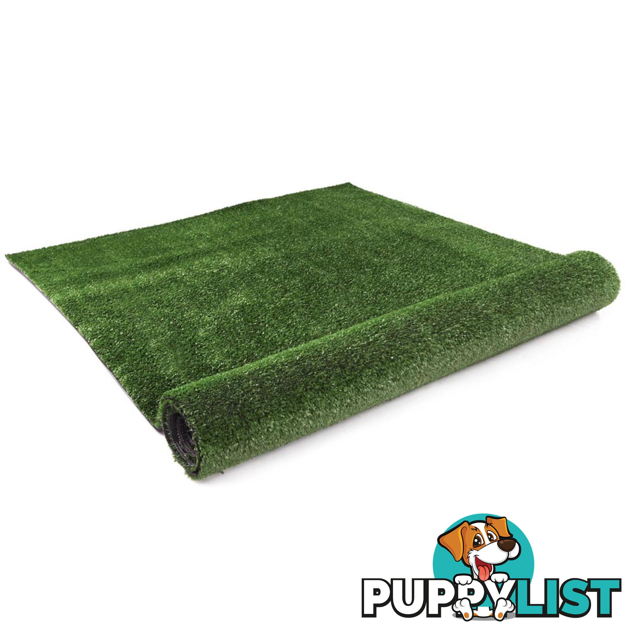 Artificial Grass 10 SQM Polypropylene Lawn Flooring 15mm Olive