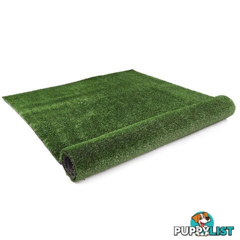 Artificial Grass 10 SQM Polypropylene Lawn Flooring 15mm Olive