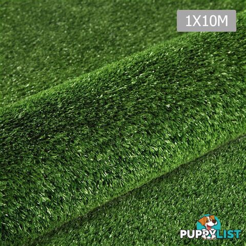 Artificial Grass 10 SQM Polypropylene Lawn Flooring 15mm Olive