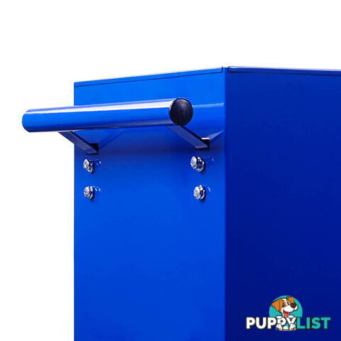 5 Drawers Toolbox Chest Cabinet Tool Box Roller Trolley Blue