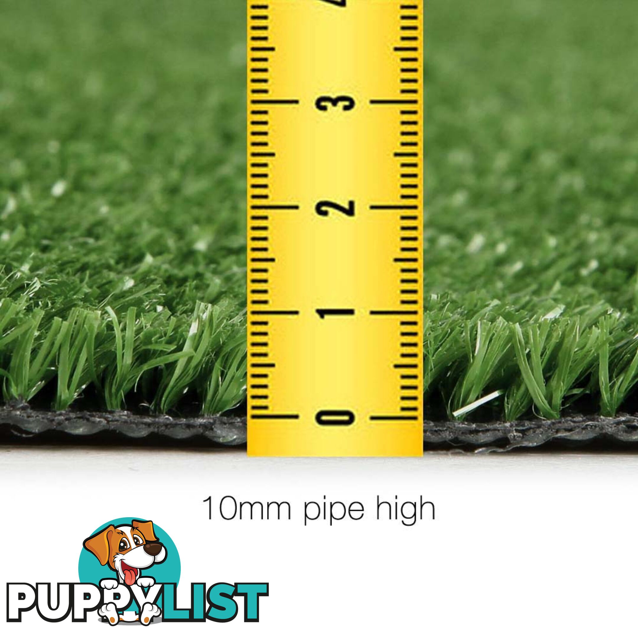 Artificial Grass 20 SQM Polypropylene Lawn Flooring 1X20M Olive Green