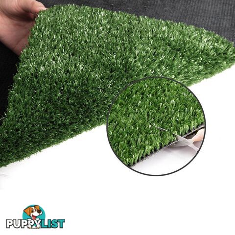 Artificial Grass 20 SQM Polypropylene Lawn Flooring 1X20M Olive Green