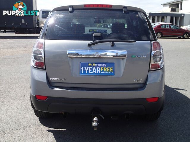 2011 HOLDEN CAPTIVA SX (FWD) CG MY10 SUV, 4 DOORS, 7 SEATS