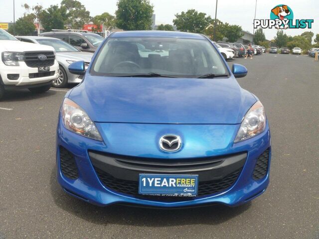 2012 MAZDA 3 NEO BL 11 UPGRADE HATCH, 5 DOORS, 5 SEATS