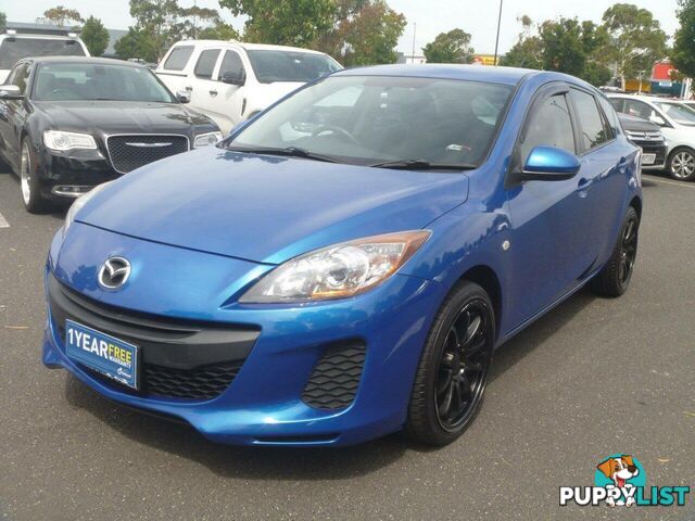 2012 MAZDA 3 NEO BL 11 UPGRADE HATCH, 5 DOORS, 5 SEATS