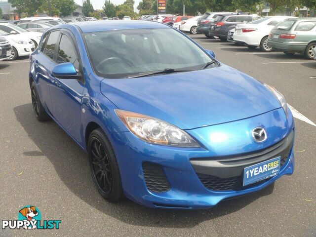 2012 MAZDA 3 NEO BL 11 UPGRADE HATCH, 5 DOORS, 5 SEATS